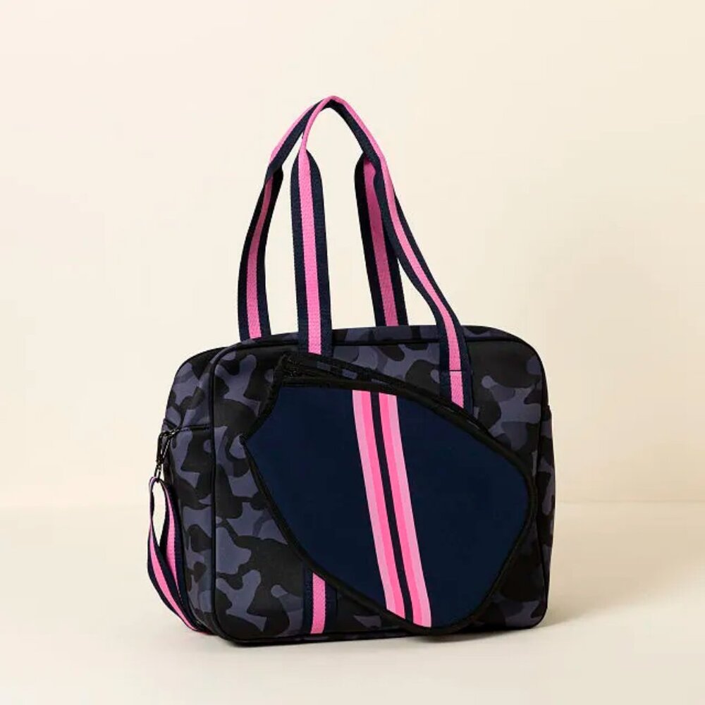 Uncommon Goods 2-in-1 Pickleball Paddle Tote Navy Camo Bag